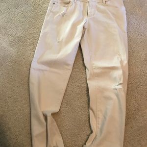 Cream Loft slim boyfriend jeans